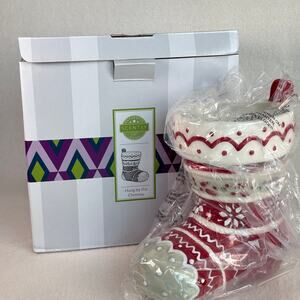 Scentsy Hung by the Chimney Christmas Stocking Wax Warmer 2019 Holiday NEW
